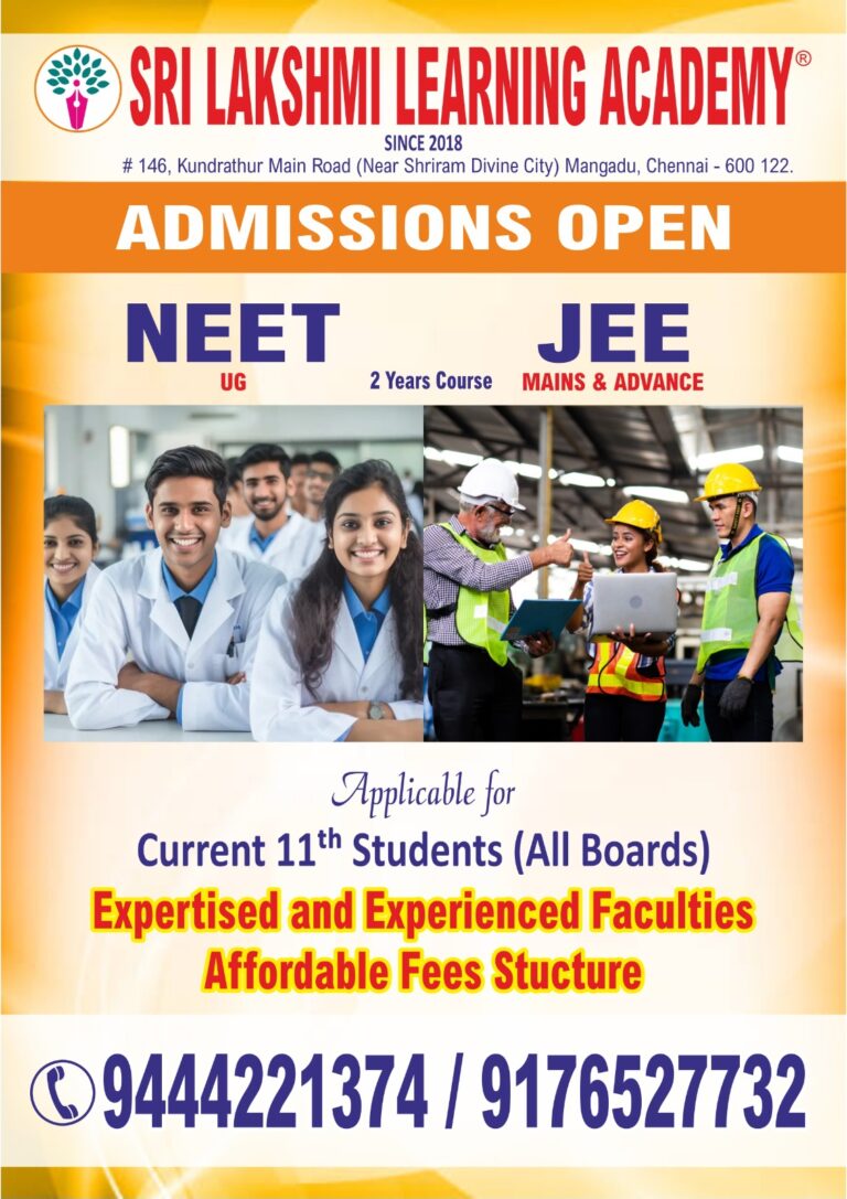 best neat iit jee coaching in Mangadu Kattupakkam Poonamallee Kundrathur